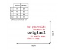 Quotes - Be Yourself Motivational Quote Wall Stickers Vinyl Lettering